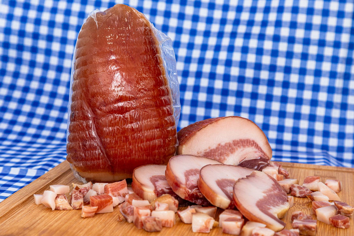 Camara de cura de pedra da Salumeria Dom Aloisio